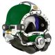 Helmet, SL-27,Dark Green,Stock Trim,Com. Posts,350