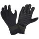 Gloves, 5mm,Neoprene,Med,Elastic Velcro,Submersion