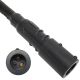 Connector, 3 Pin Female,W/P,18/3,600 Vt,SOOW,36